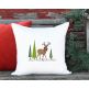 Christmas Deer Scene Applique