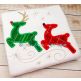 Reindeer Silhouettes | Machine Embroidery Designs by JuJu/ Stitch Away Applique 