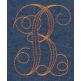 Embroidery Bean Stitch Interlaced Monogram Machine Embroidery Designs by JuJu