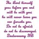 Deuteronomy 31:8 free bible verse machine embroidery design