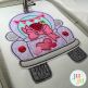 Valentine Trucks Bean Embroidery Set