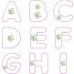 Alphabet Snap Clip Mini In The Hoop
