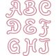 Fancy Applique Font