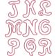 Fancy Applique Font