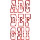                                 Cowboy Applique Font | Machine Embroidery Designs by JuJu
                            