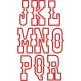                                 Cowboy Applique Font | Machine Embroidery Designs by JuJu
                            