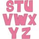 Easter Egg Applique Font