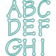 Lots Of Dots Applique Font