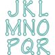 Lots Of Dots Applique Font