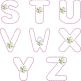 Alphabet Snap Clip Mini In The Hoop