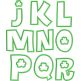 St Patricks Applique Font