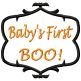 Monogram Haunted Scroll Frame Applique