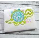 Dino Monogram Applique | Machine Embroidery Designs by JuJu
