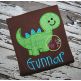 Dinosaur Applique | Machine Embroidery Designs by JuJu