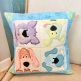 ITH Puppy Patchy Pillow Satin Stitch | Machine Embroidery Designs by JuJu