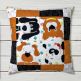 ITH Puppy Patchy Pillow Satin Stitch | Machine Embroidery Designs by JuJu