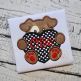 Dog With Heart Boy Applique | Machine Embroidery Designs by JuJu