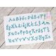 Dollhouse Embroidery Font | Machine Embroidery Designs by JuJu