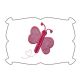 Dolly and Me We Love Butterflies Applique Set