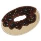 Donut Applique | Machine Embroidery Designs by JuJu