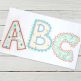 Doodle ABC | Machine Embroidery Designs by JuJu