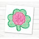                                 Mono Scallop Shamrock Frame | Machine Embroidery Designs by JuJu
                            