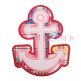 Double Anchor Applique | Machine Embroidery Designs by JuJu