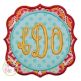 Double Applique Frame 2 | Machine Embroidery Designs by JuJu