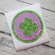 Double Circle Shamrock Applique | Machine Embroidery Designs by JuJu