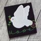 Dove Applique Digital Machine Embroidery Designs by JuJu