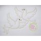 Doves Embroidery | Machine Embroidery Designs by JuJu