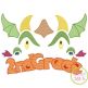 Dragon Face 2nd Grade Sketch Embroidery | Machine Embroidery Designs by JuJu