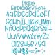 Drake Embroidery Font | Machine Embroidery Designs by JuJu