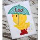 Duck Umbrella Applique | Machine Embroidery Designs by JuJu