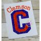 Raggy Double Varsity Applique Font | Machine Embroidery Designs by JuJu