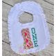 Raggy Double Varsity Applique Numbers Font | Machine Embroidery Designs by JuJu