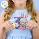 Blocky Easter Numbers Embroidery Set | Machine Embroidery Designs by JuJu
