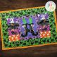 In The Hoop Modular Witch Feet Placemat Project