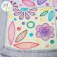 In The Hoop Floral Filled Wall Hanging Project