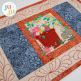 In The Hoop Modular Flower Pot Placemat Project | Machine Embroidery Designs by JuJu