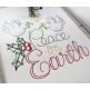 Simply Christmas Sketch 3 Embroidery Set