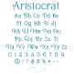 Aristocrat Embroidery Font | Machine Embroidery Designs by JuJu
