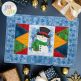 In The Hoop Modular Snowman Placemat Project | Machine Embroidery Designs by JuJu
