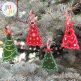 Felt Christmas Tree Ornaments by Oma's Place | Machine Embroidery Designs by JuJu