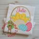 Easter Basket Bow | Machine Embroidery Designs by JuJu