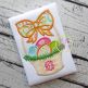 Itch 2 Stitch Easter Basket Bow Applique Digital Embroidery Machine Designs by JuJu