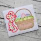 Itch 2 Stitch Easter Basket Bow 2 Applique Digital Embroidery Machine Designs by JuJu