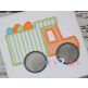 Easter Truck Applique | Machine Embroidery Designs by JuJu