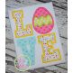Easter Egg Love Applique | Machine Embroidery Designs by JuJu