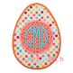 Easter Egg Monogram Applique | Machine Embroidery Designs by JuJu